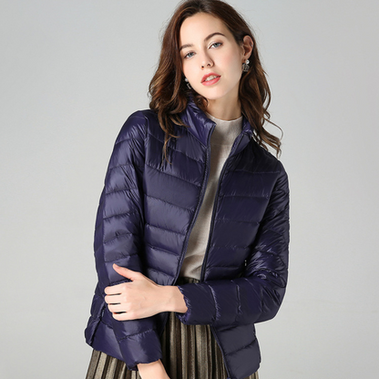 Giacca Donna Leggera Piumino Idrorepellente Calda
