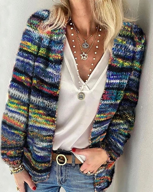 Cardigan Donna in Maglia Aperto Frontale - Brentozzi
