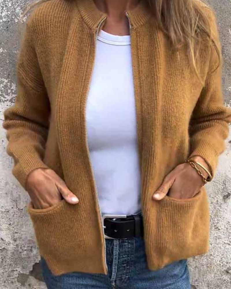 Cardigan Uomo in Cotone Maglia