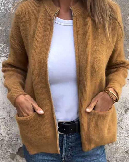 Cardigan Uomo in Cotone Maglia