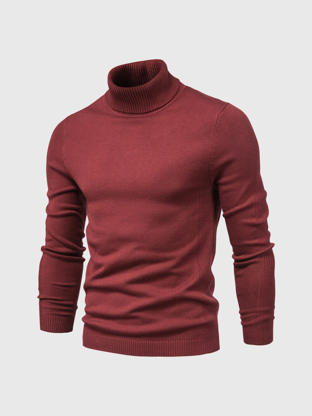 Maglione Uomo Collo Alto Corto Lavabile