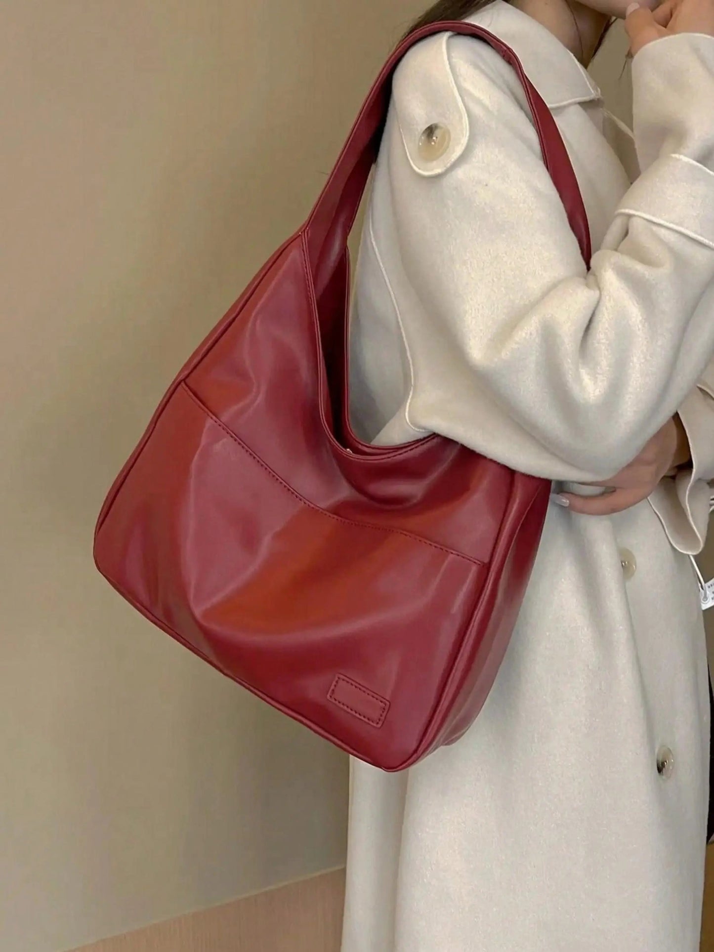 Borsa a Spalla Donna Stile Classico Compatta