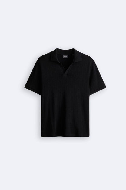 Polo Uomo Maglia Lavorata Stile Elegante