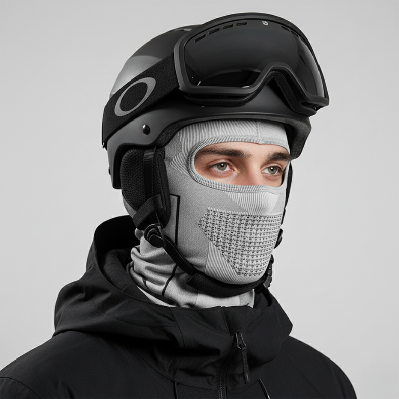 Berretto Uomo Balaclava in Tessuto Termico Invernale