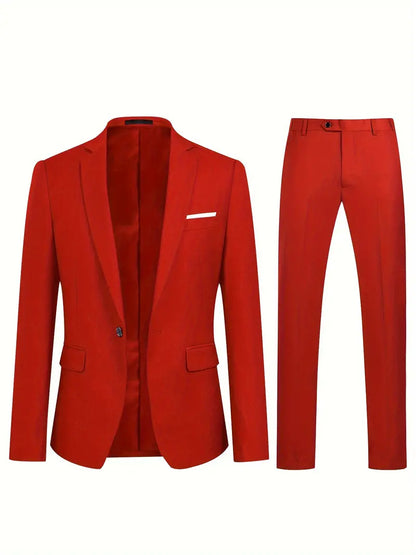 Completo Uomo Blazer e Pantaloni Coordinati Classico