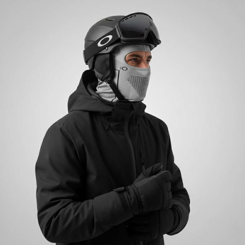 Berretto Uomo Balaclava in Tessuto Termico Invernale