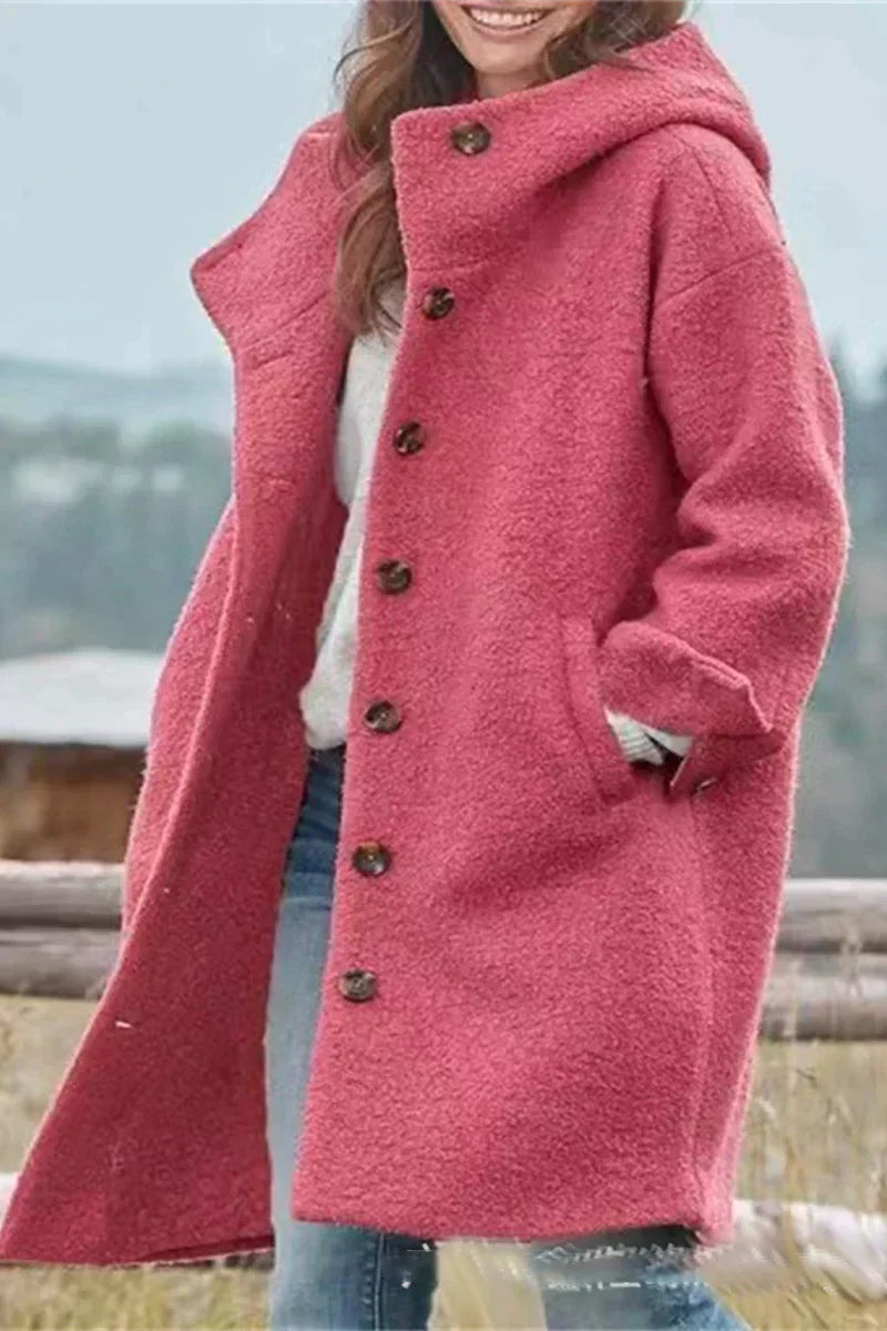 Giacca Donna Lunga Imbottita Modello Classico Calda