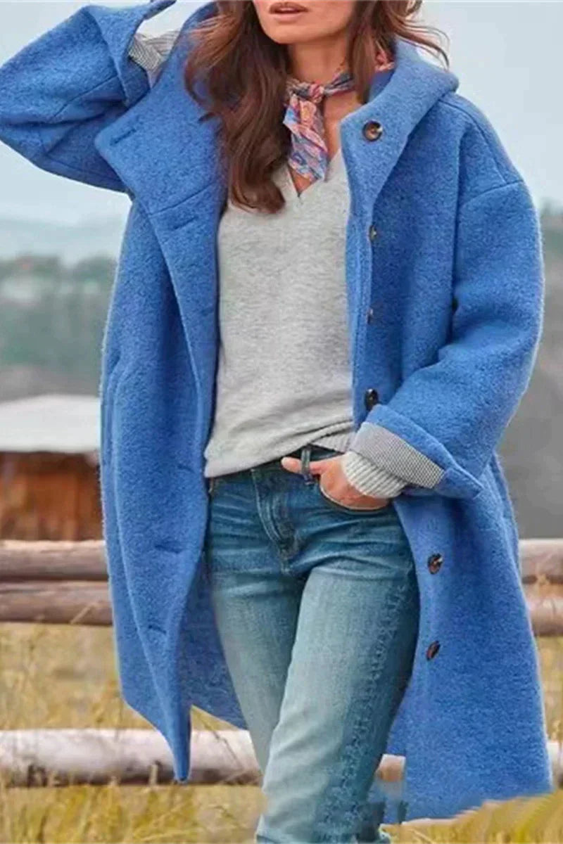 Giacca Donna Lunga Imbottita Modello Classico Calda