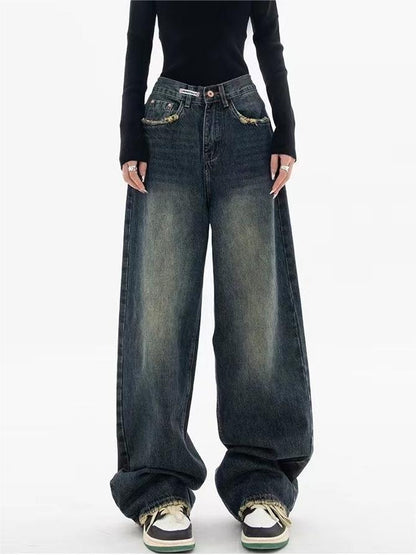 Jeans Baggy Uomo Stile Vintage Lavaggio Morbido - Brentozzi