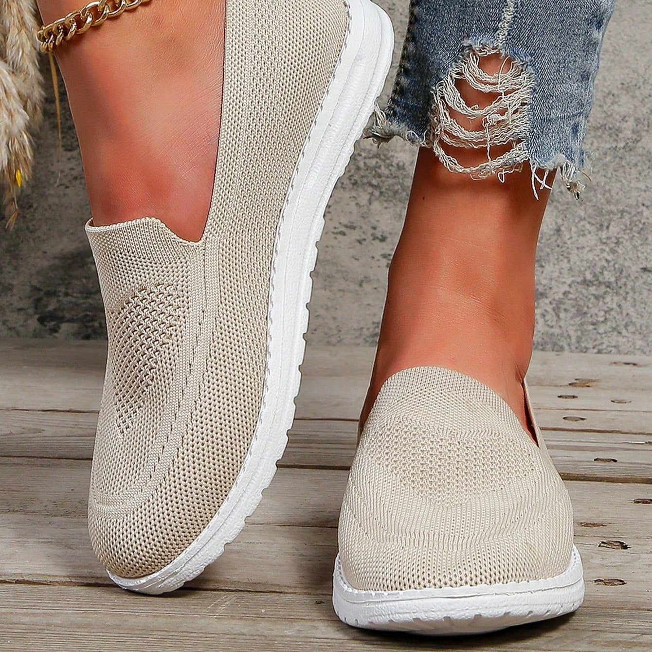 Sneakers Slip On Donna Casual Comode