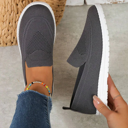 Sneakers Slip On Donna Casual Comode - Brentozzi