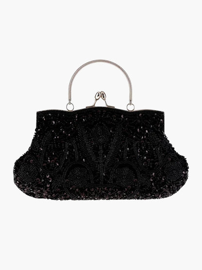 Borsa Donna Vintage Ricamata Stile Classico