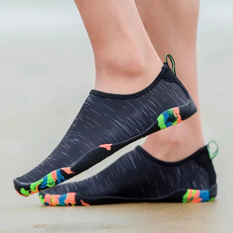 Scarpe Acqua Unisex Suola Antiscivolo Chiusura Integrale