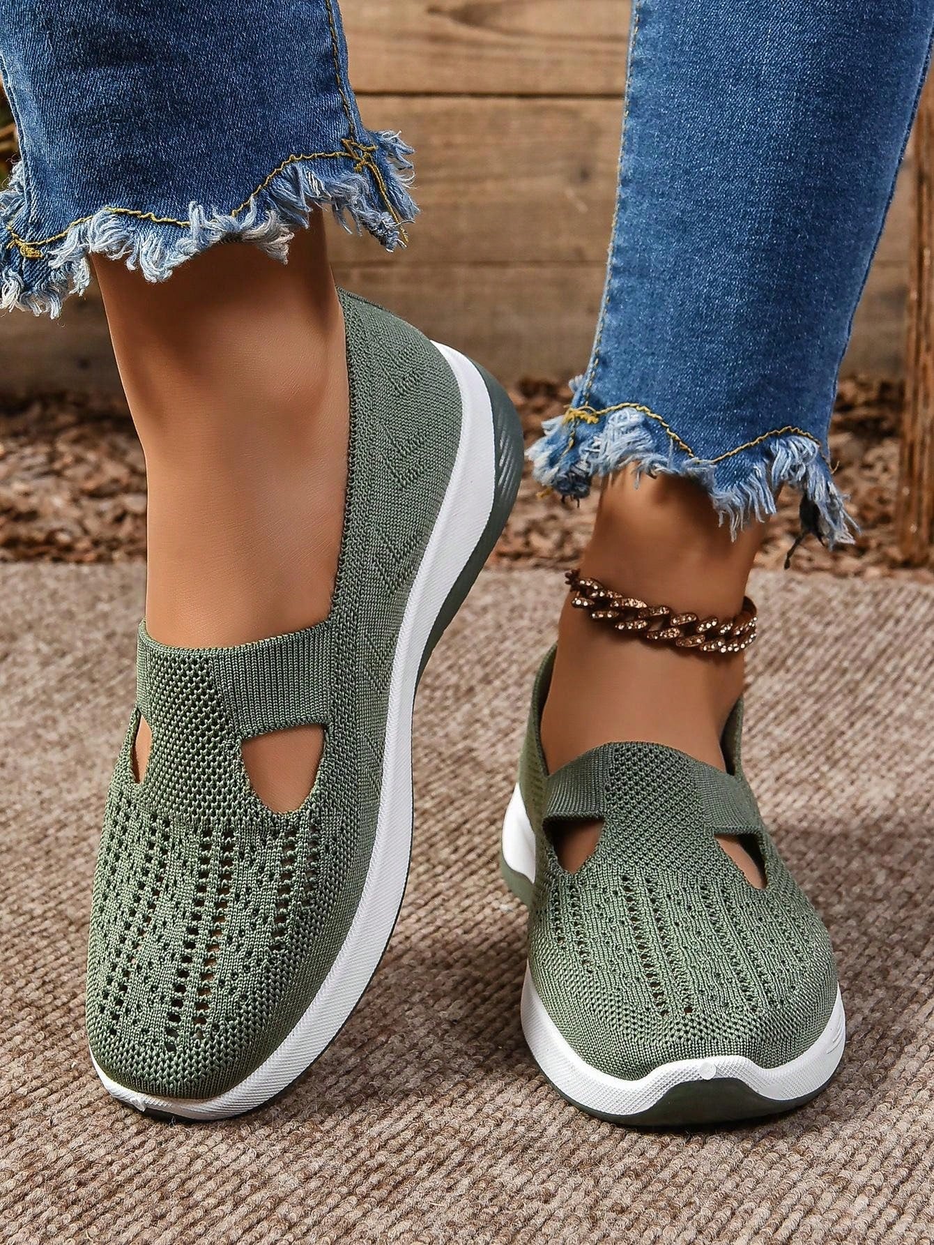 Scarpe Slip-On Donna Casual Comode