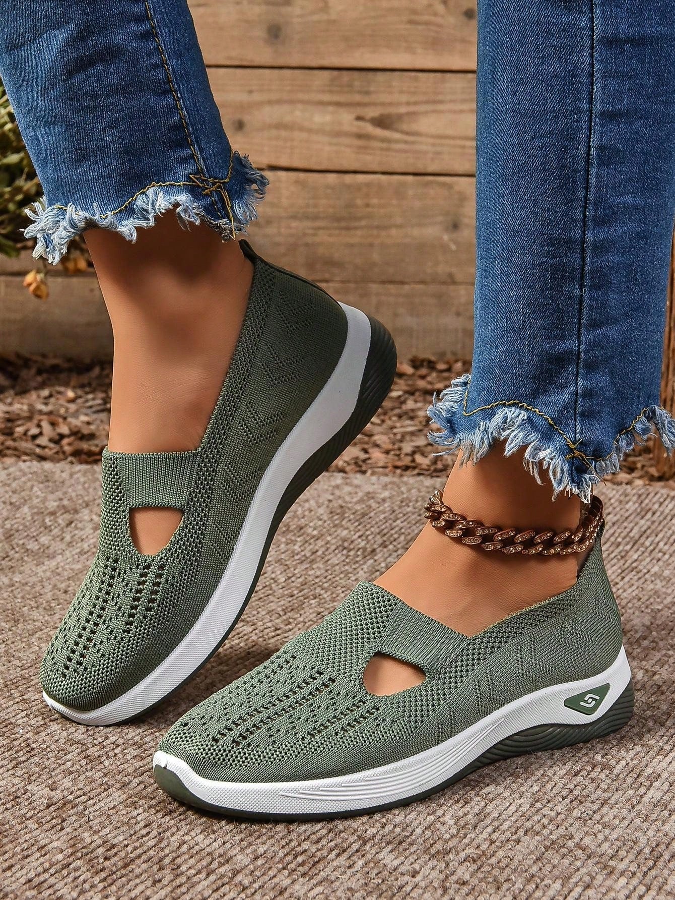 Scarpe Slip-On Donna Casual Comode