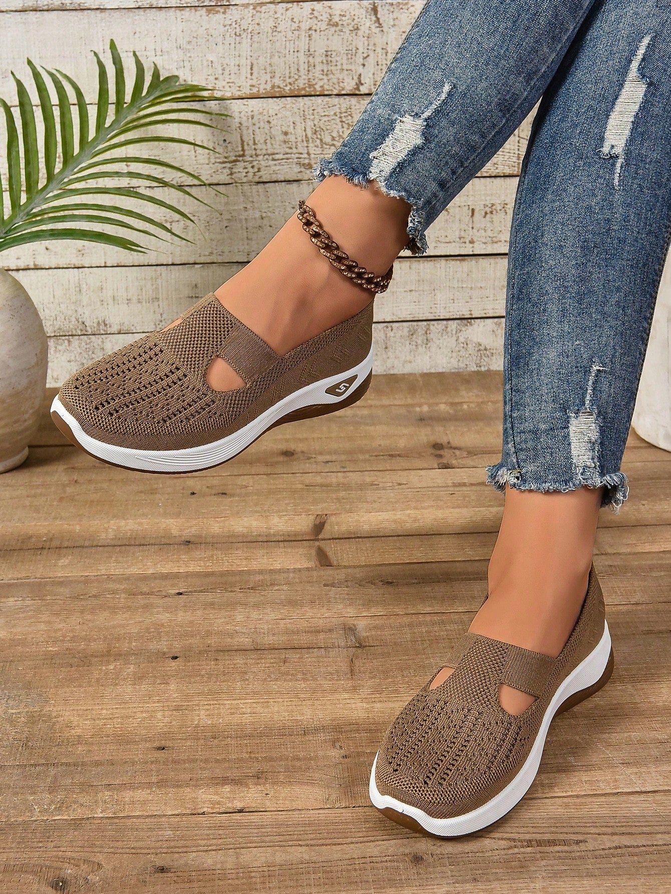 Scarpe Slip-On Donna Casual Comode