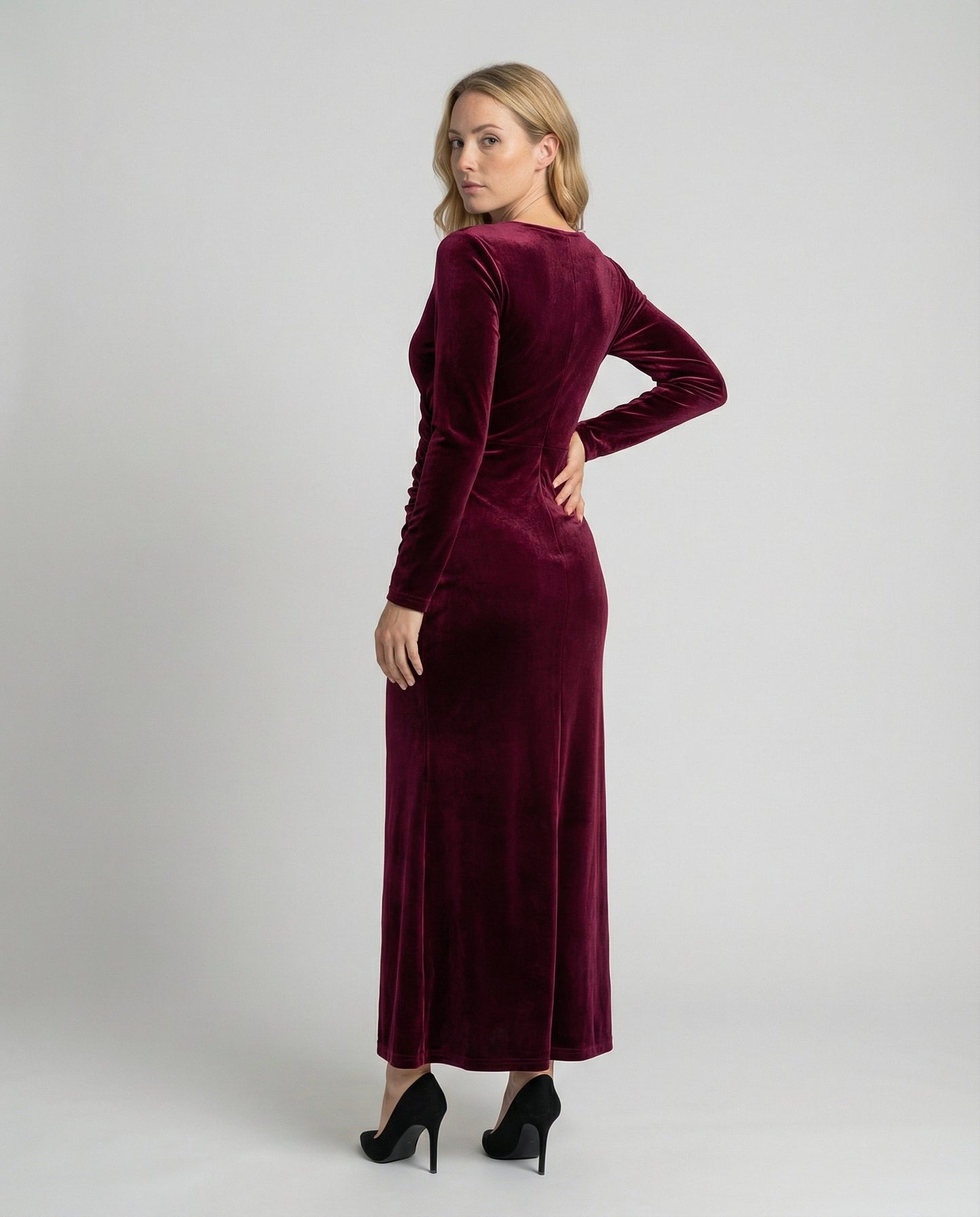 Abito Bodycon Donna in Velluto Elegante