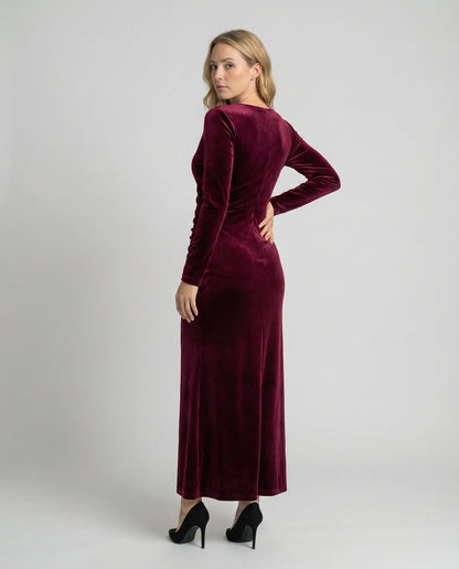 Abito Bodycon Donna in Velluto Elegante