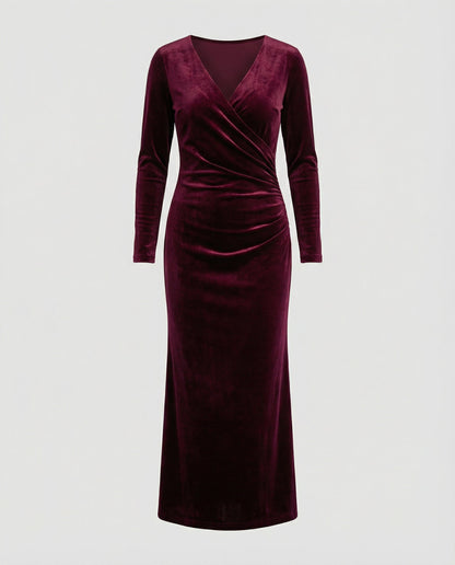 Abito Bodycon Donna in Velluto Elegante