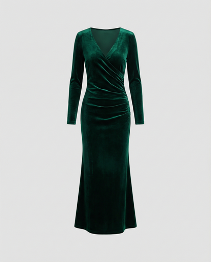 Abito Bodycon Donna in Velluto Elegante