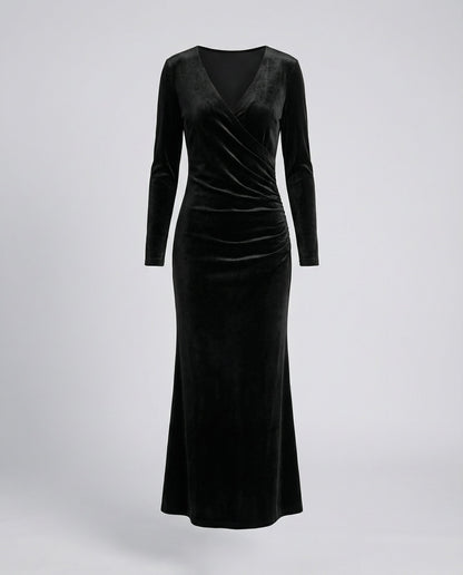 Abito Bodycon Donna in Velluto Elegante