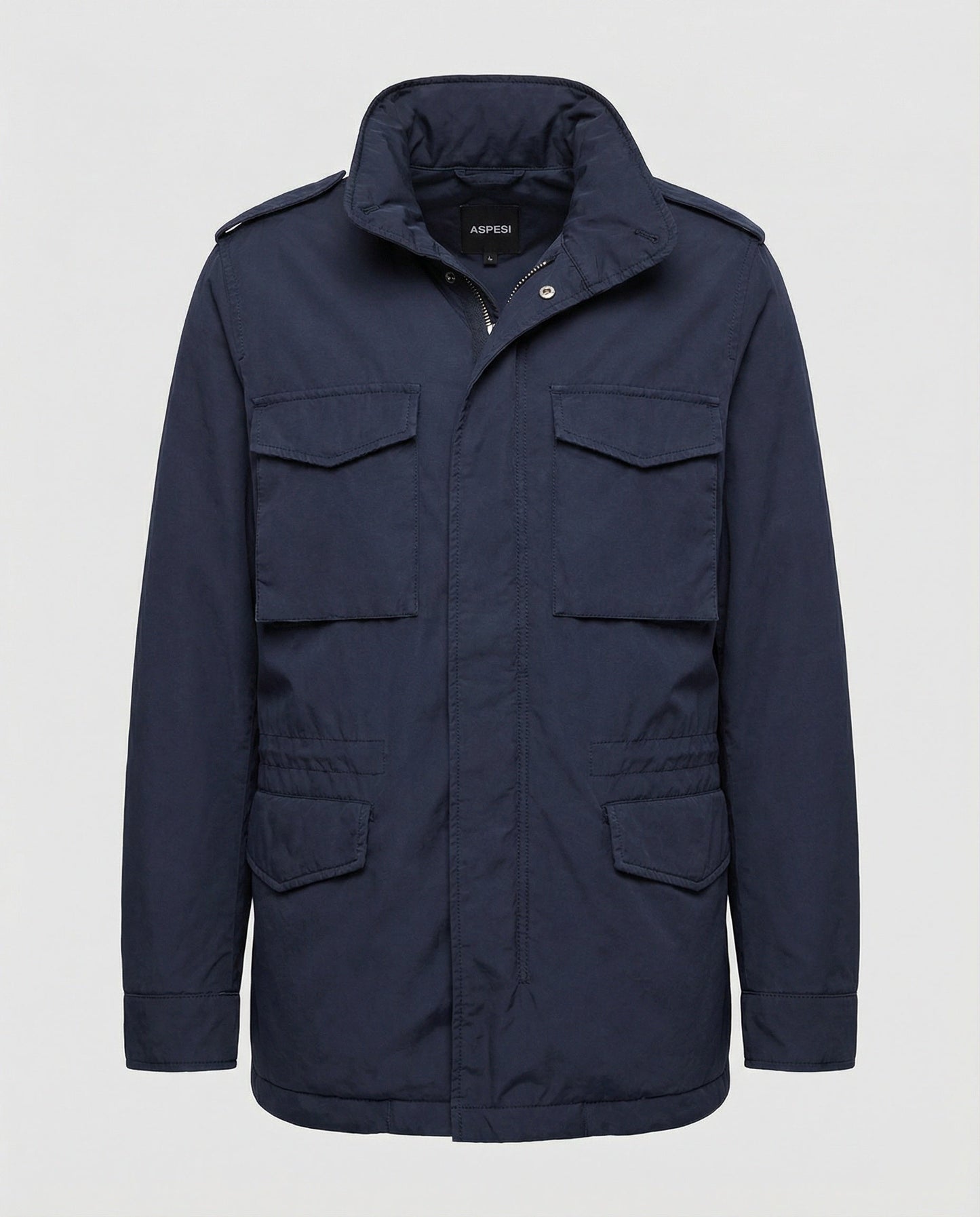 Giacca Utility Uomo Collo Alto