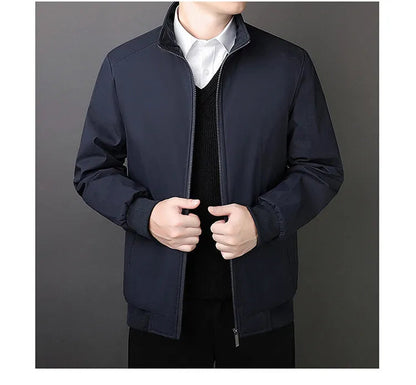 Giacca Invernale Uomo Collo Alto Calda e Elegante - Brentozzi