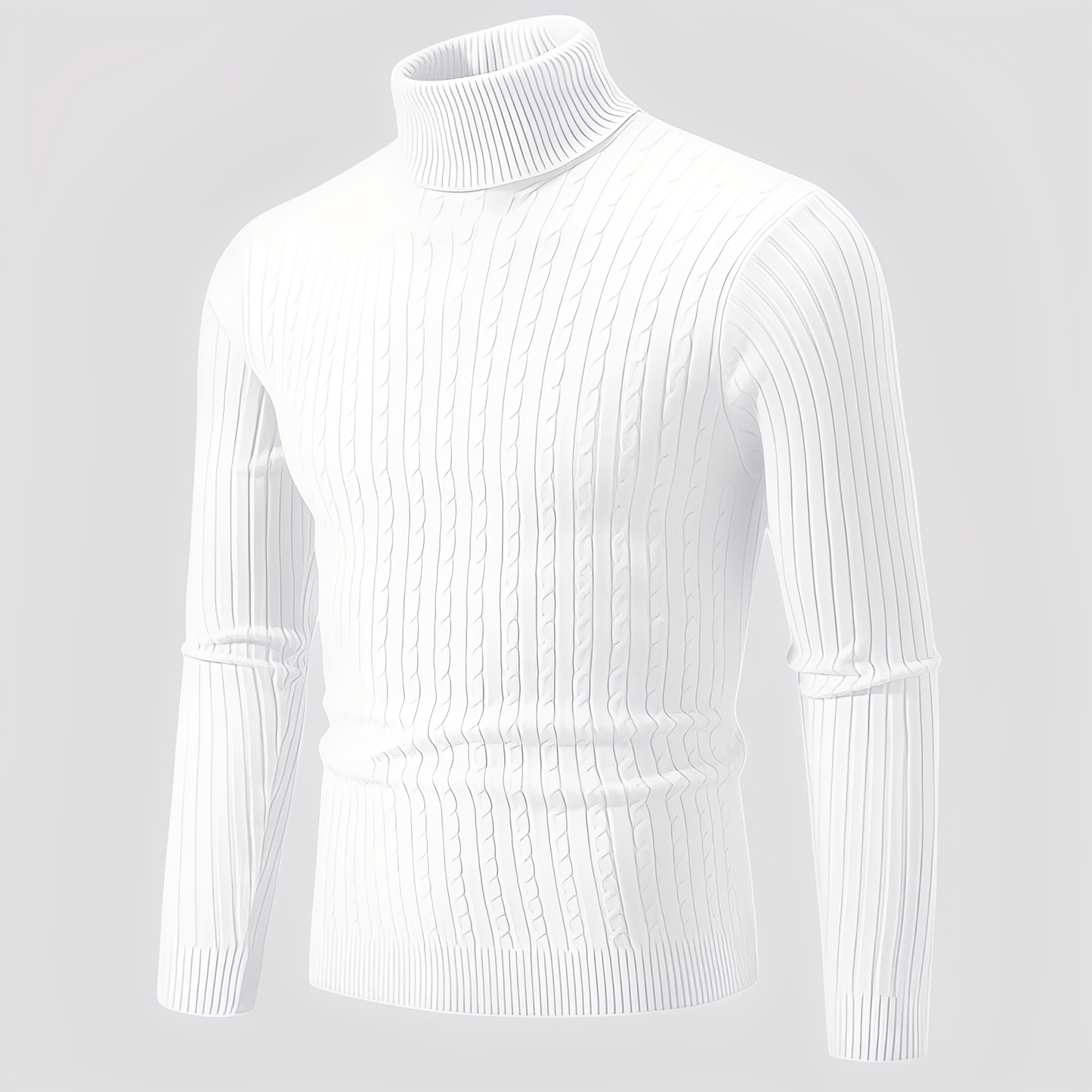 Maglione Uomo Collo Alto Moderno