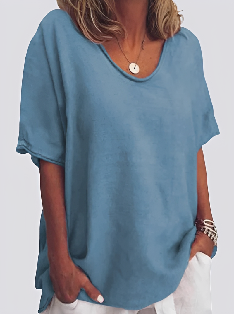 Blusa Donna Casual Vestibilità Ampia