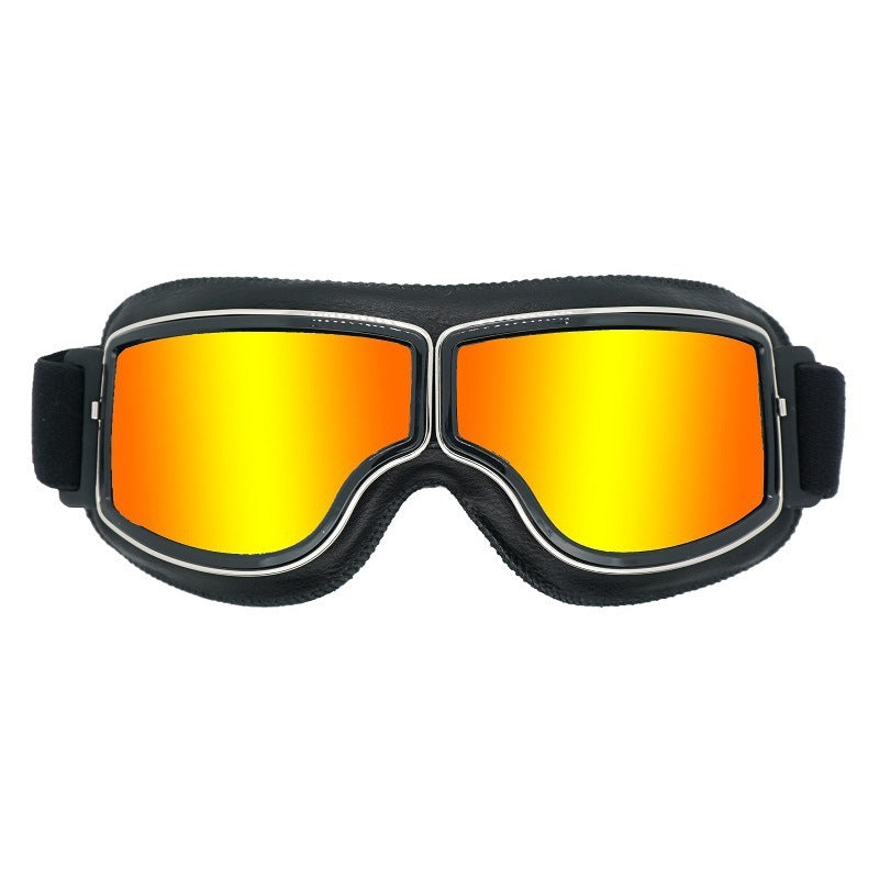 Occhiali Vintage Uomo da Moto Lenti Polarizzate