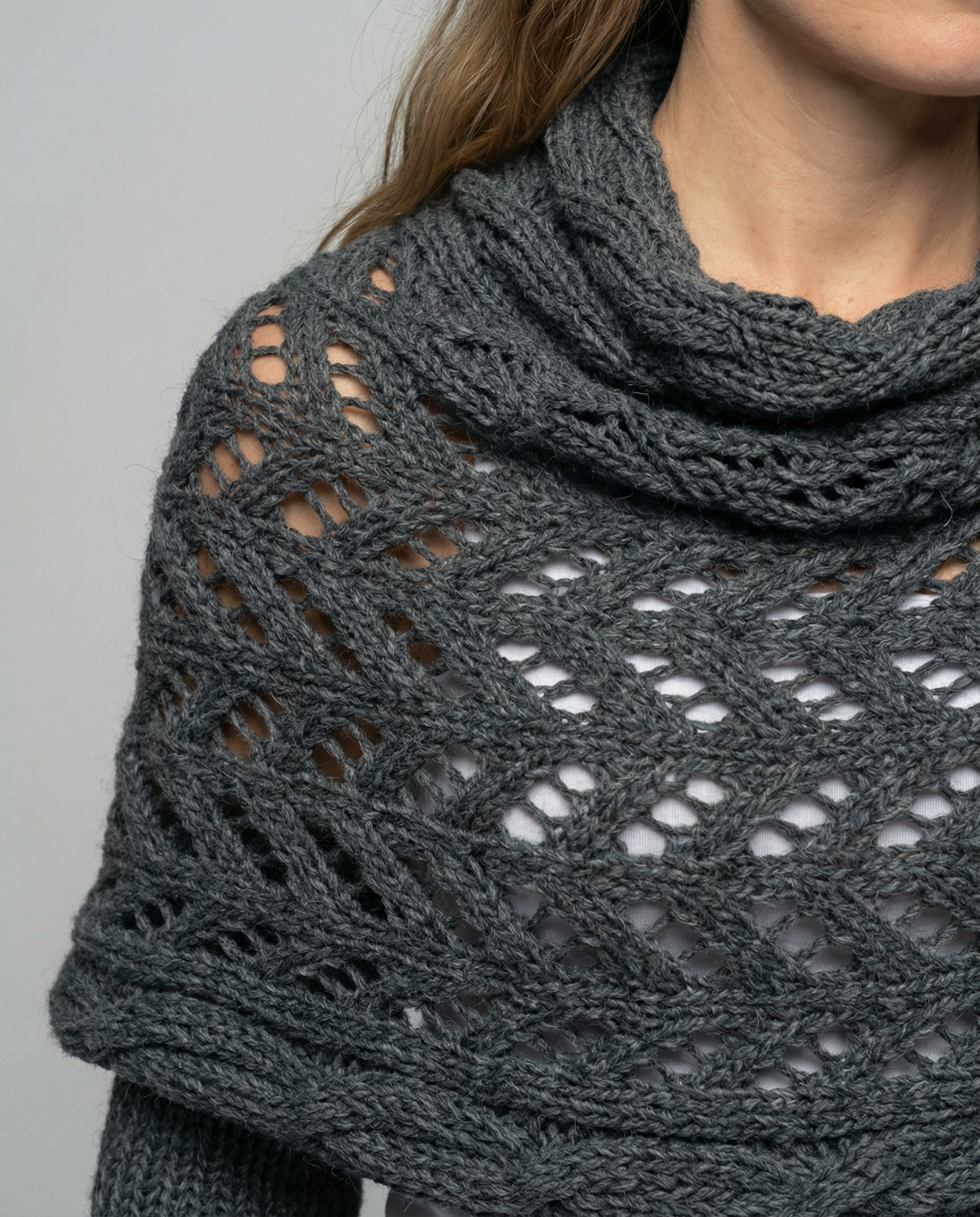 Sciarpa Donna in Maglia Morbida Confortevole