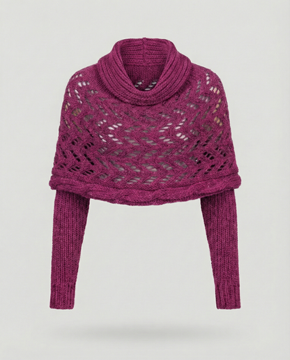 Sciarpa Donna in Maglia Morbida Confortevole