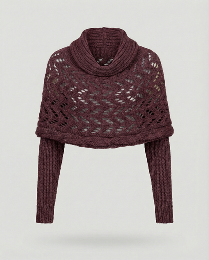 Sciarpa Donna in Maglia Morbida Confortevole