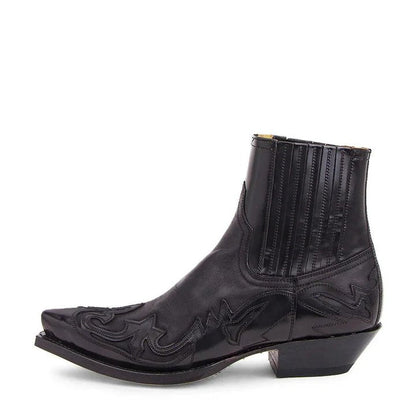 Stivali Cowboy Uomo Pelle Stile Western Autentico