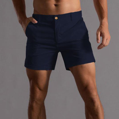 Pantaloncini Uomo Estivi Tempo Libero Taglio Su Misura