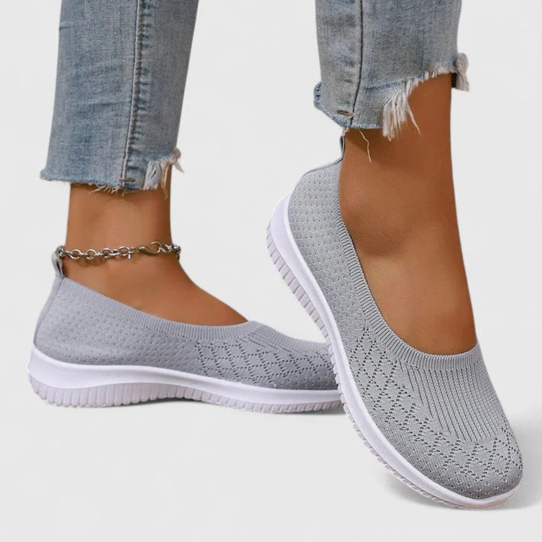 Ballerine Donna Slip-On in Maglia Leggera - Brentozzi