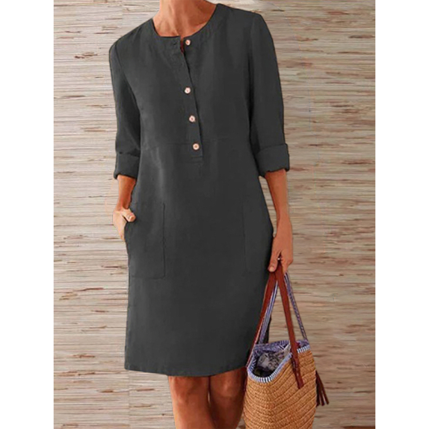 Abito Donna in Tessuto Leggero Vestibilità Classica - Brentozzi