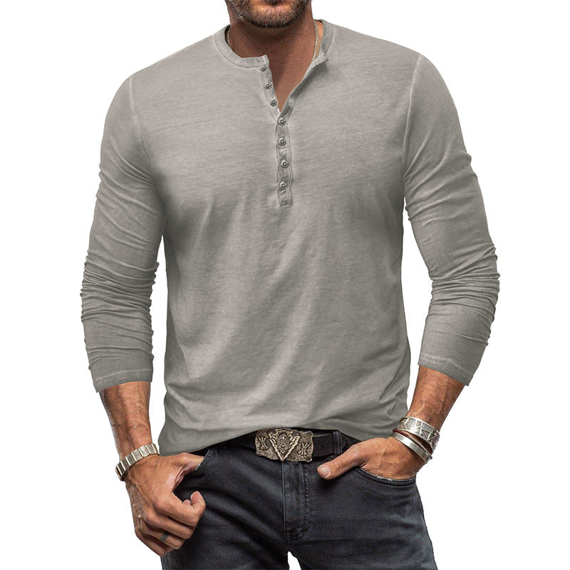 Camicia Uomo a Manica Lunga Stile Casual