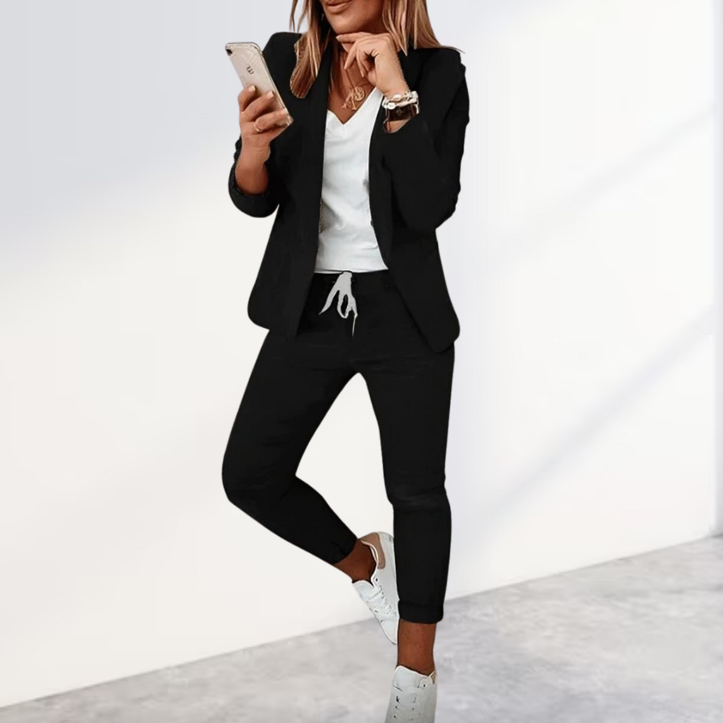 Completo Donna Blazer e Pantaloni Casual da Ufficio - Brentozzi