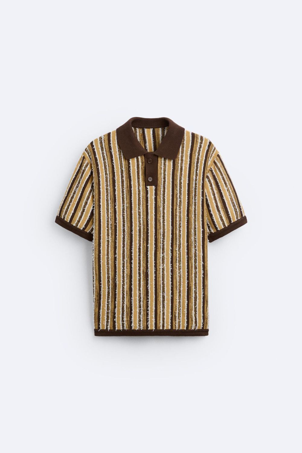 Polo Uomo in Maglia a Righe Stile Retrò - Brentozzi