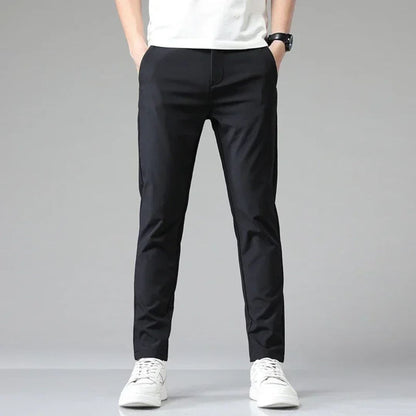 Pantaloni Chino Uomo Business Slim Fit - Brentozzi