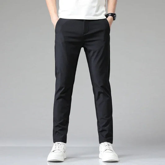 Pantaloni Chino Uomo Business Slim Fit - Brentozzi