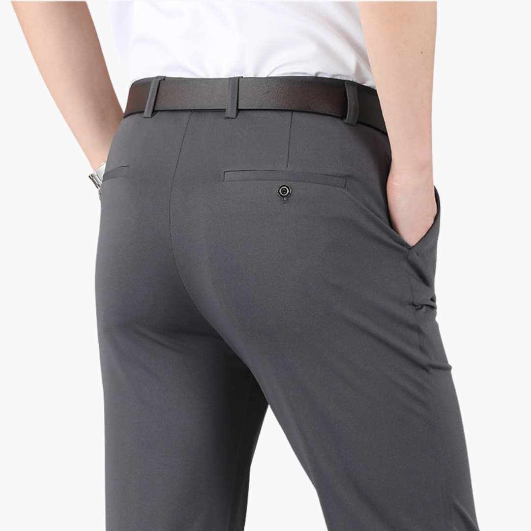 Pantaloni Uomo Stretch Estivi Slim Fit