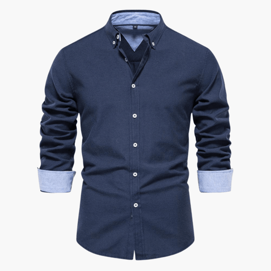 Camicia Uomo Manica Lunga Vestibilità Comoda - Brentozzi