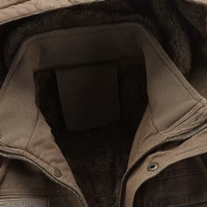 Giacca Invernale Uomo in Cotone Vestibilità Comoda