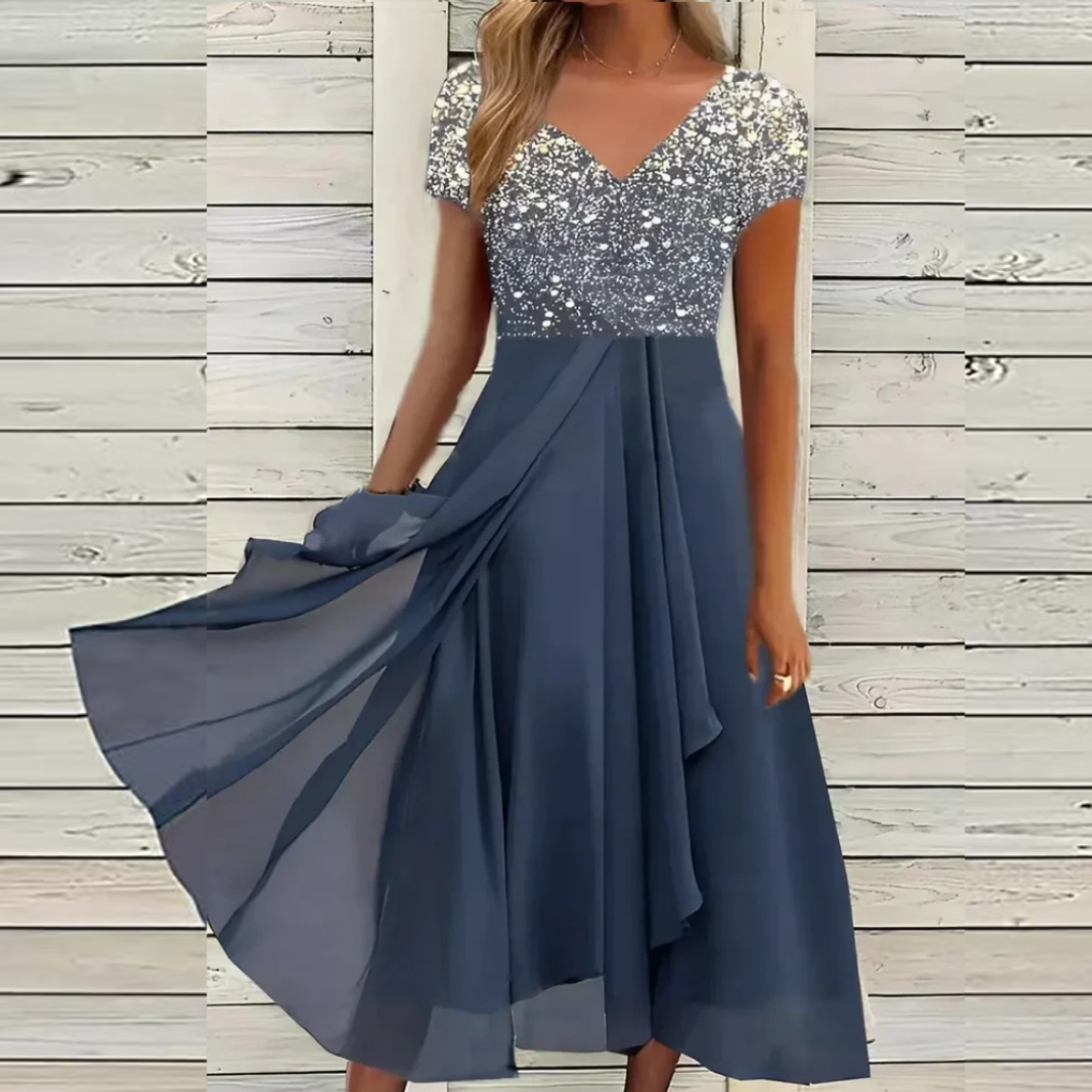 Abito Estivo Donna Elegante Vestibilità Regular