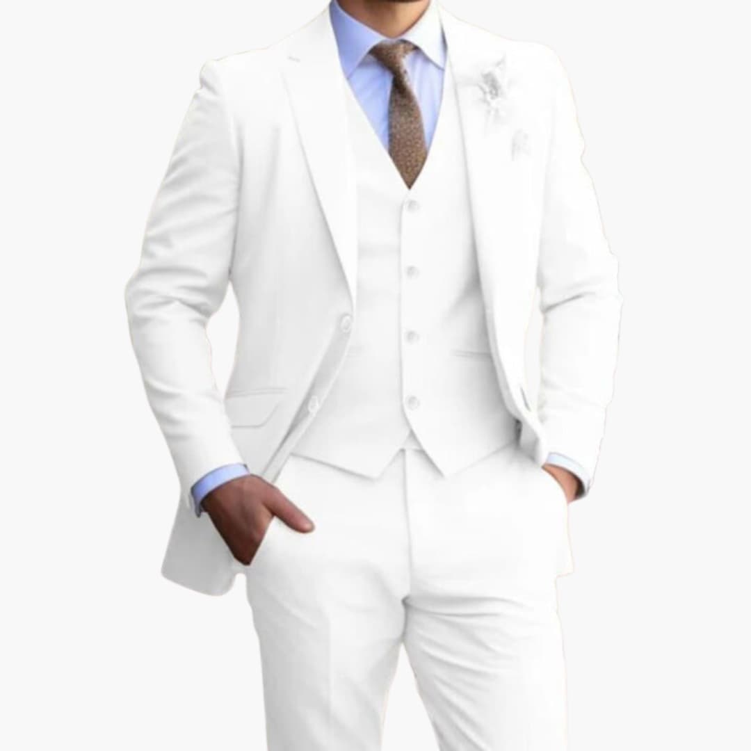Completo Uomo Elegante Slim Fit