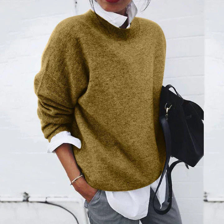 Maglione Donna in Cashmere Morbido Caldo Elegante - Brentozzi