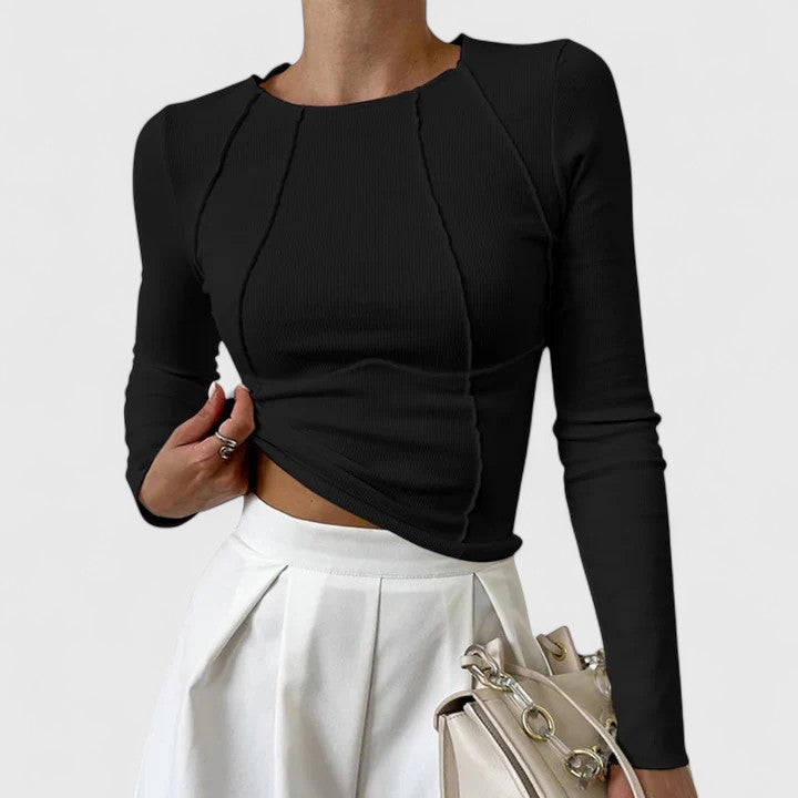 Maglia Manica Lunga Donna Slim Fit - Brentozzi