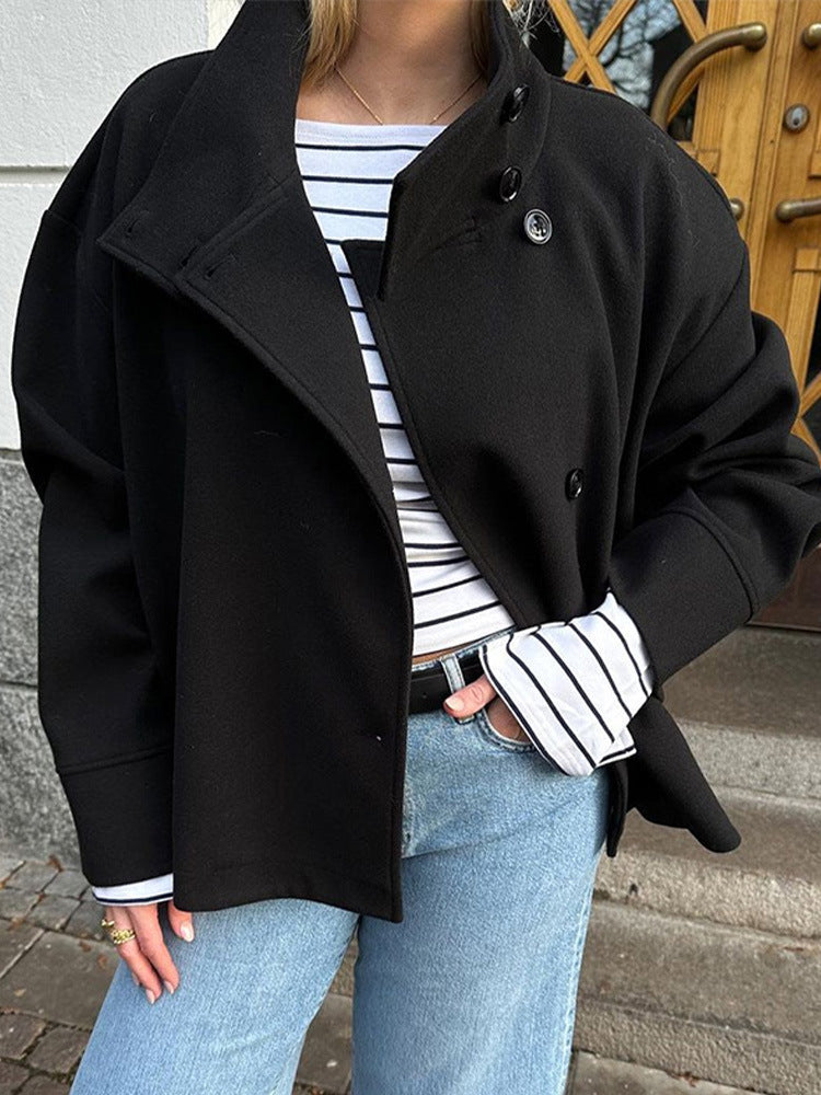 Cappotto Donna Doppiopetto Stile Classico